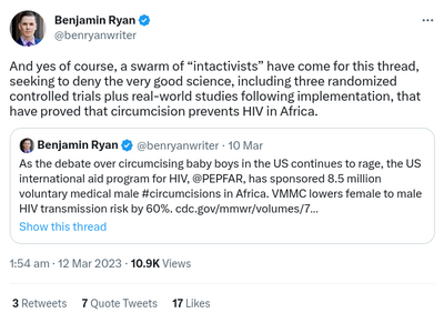 Benjamin Ryan on circumcision