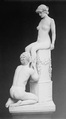 Commons man on knees woman on pedestal.jpg